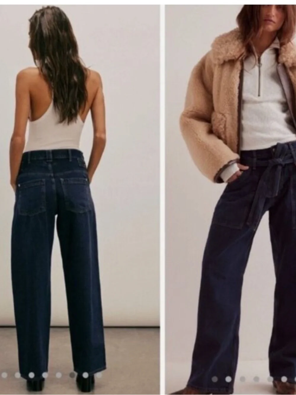 Free People We The Free Blue Jay Belted Boyfriend Jeans 25